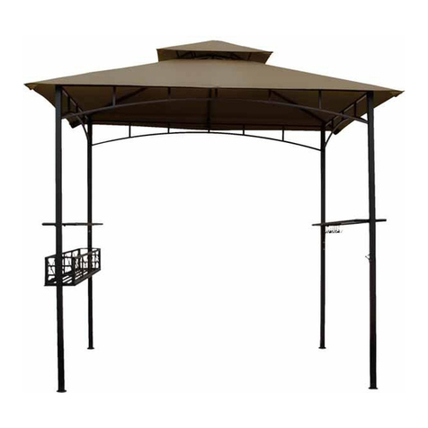 belavi GRILL GAZEBO user manual