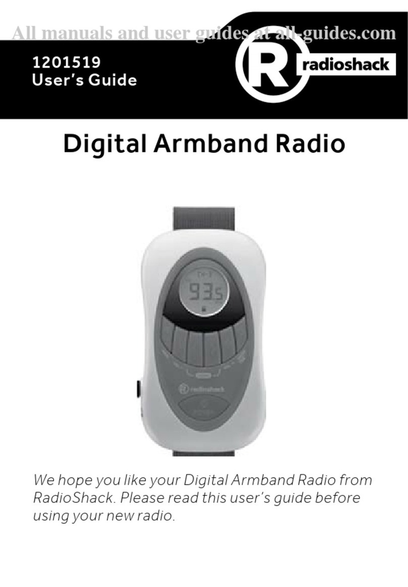 Radio Shack 1201519 user guide