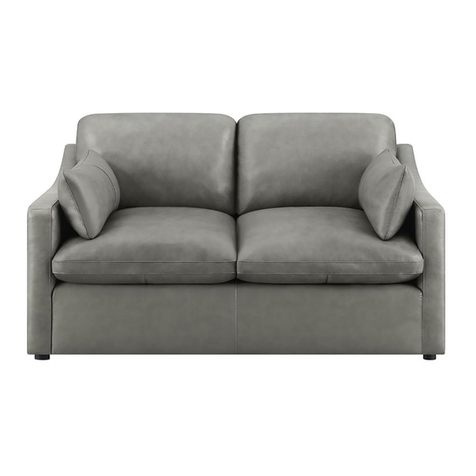 Coaster LOVESEAT 506772 Assembly instructions Coaster LOVESEAT 506772 Assembly instructions