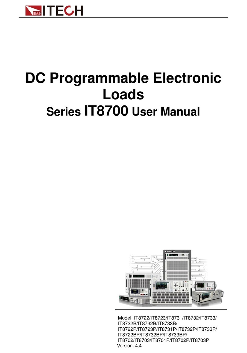 I-Tech IT8700 Series user manual