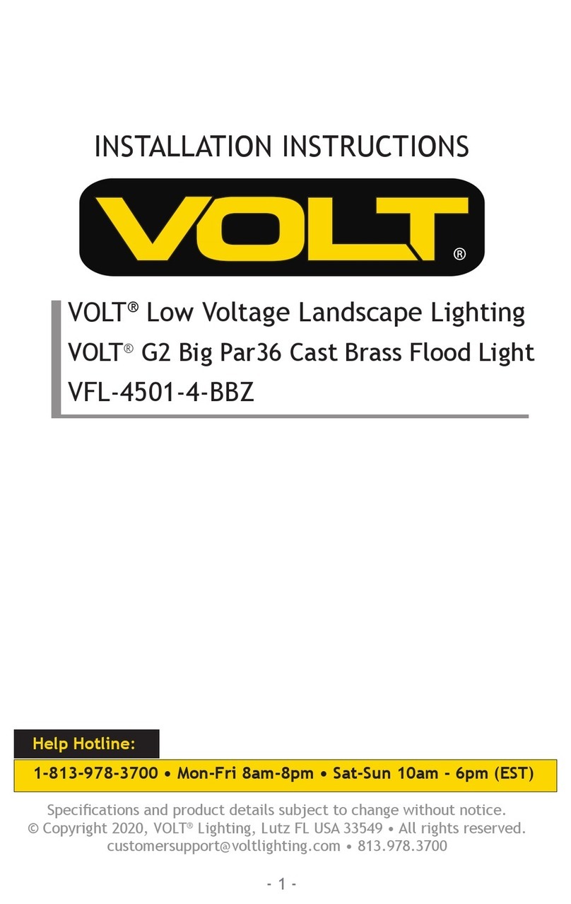 Volt VFL-4501-4-BBZ installation instructions