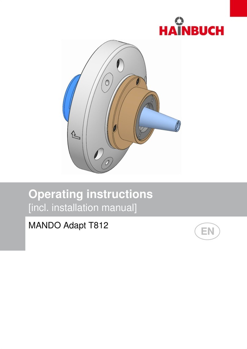 Hainbuch T812 operating instructions