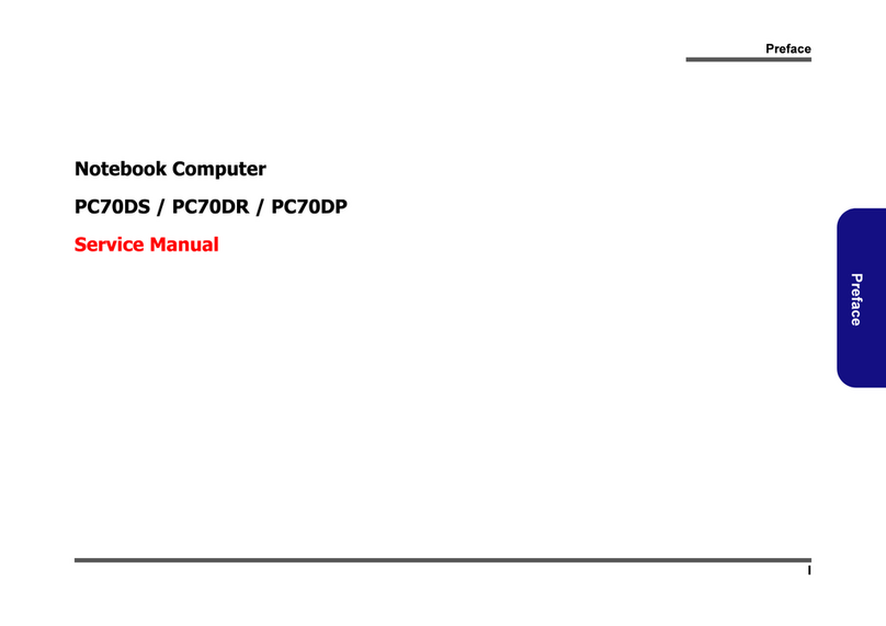 Schenker PC70DS User manual