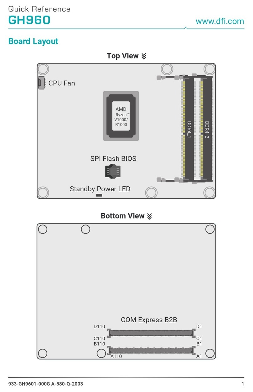 DFI GH960 quick reference