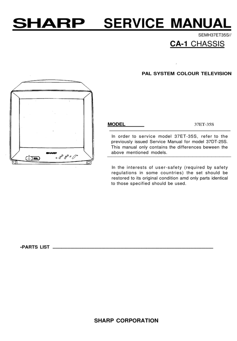 Sharp 37DT User manual Sharp 37DT User manual