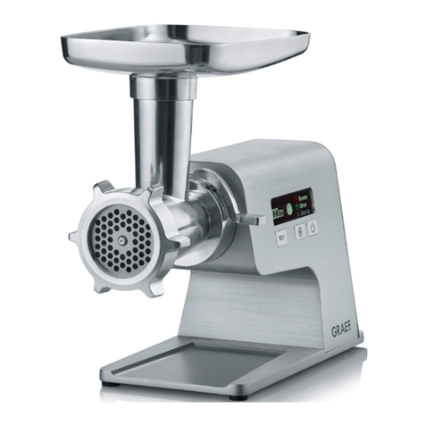 Graef Fleischwolf FW 500 User manual