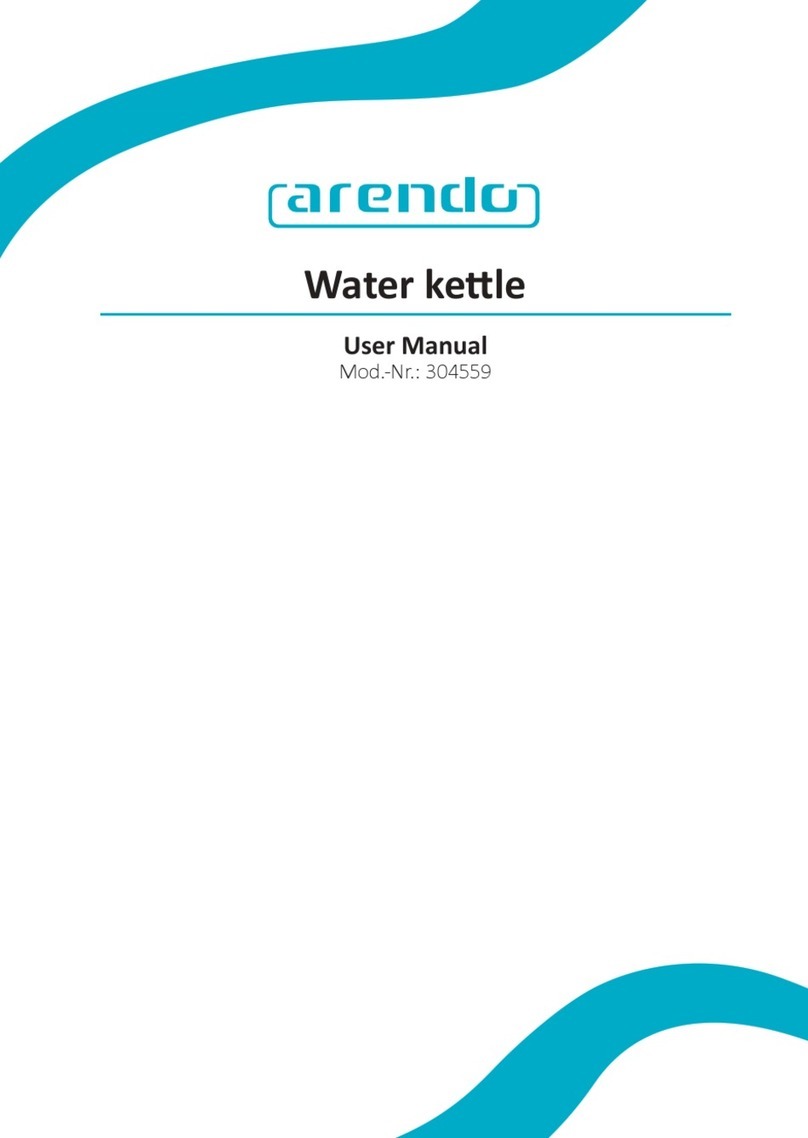ARENDO 304559 User manual ARENDO 304559 User manual