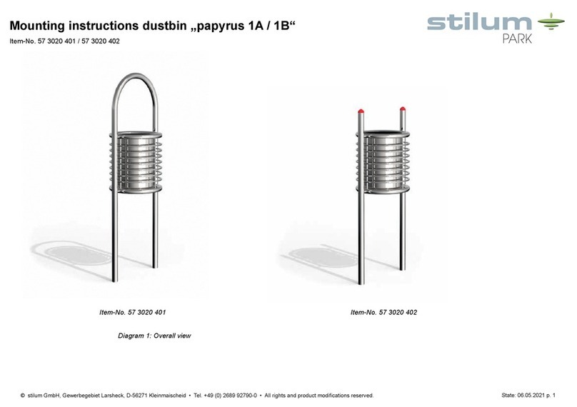stilum papyrus 1A Mounting instructions