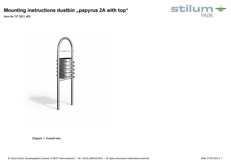 stilum papyrus 2A with top User manual