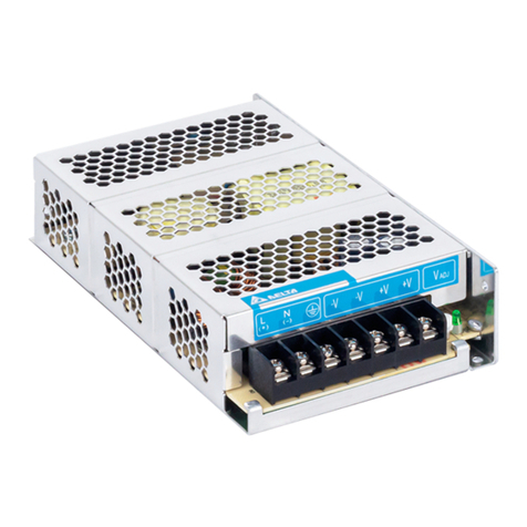 Delta Electronics PMC-12V150W1BA User manual