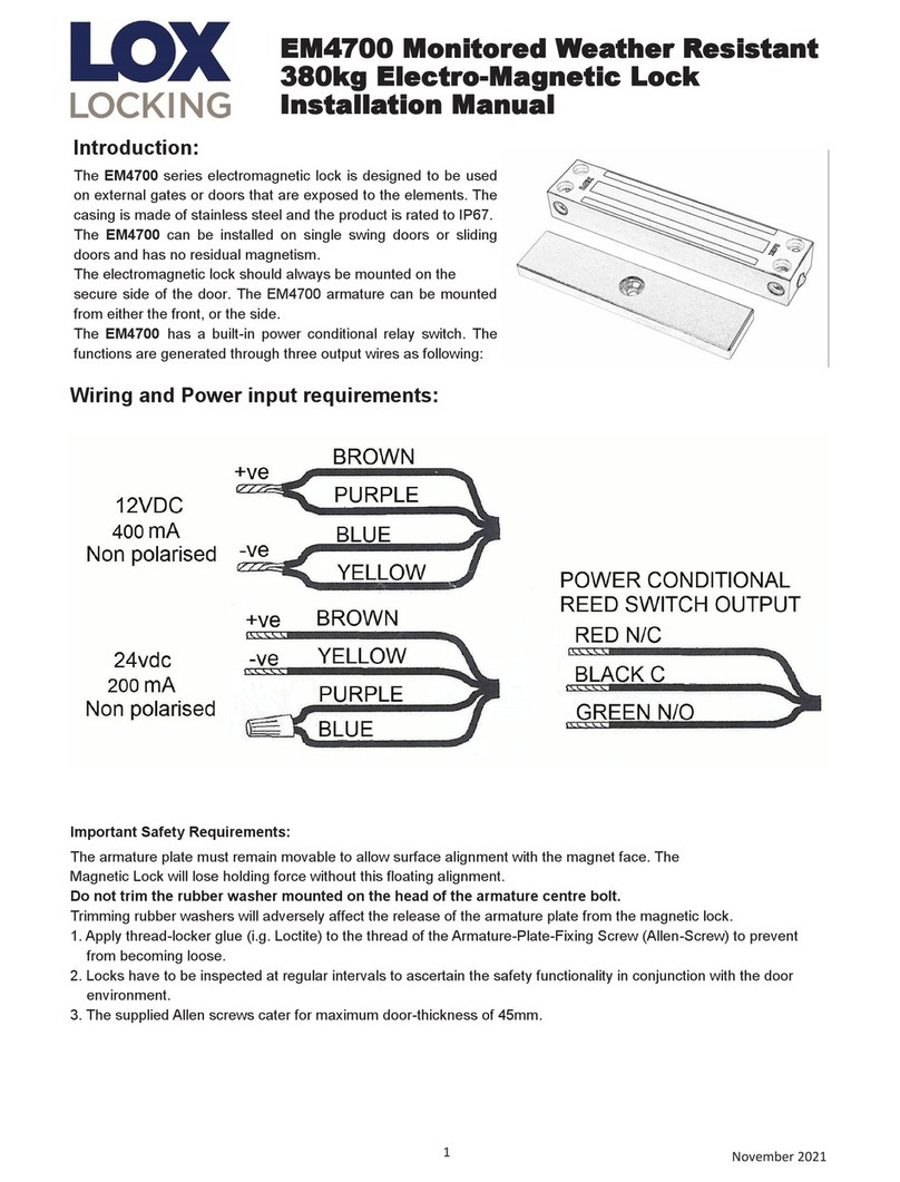 LOX EM4700 User manual