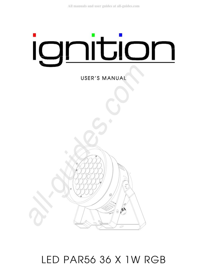 B&K Ignition LED PER56 user manual