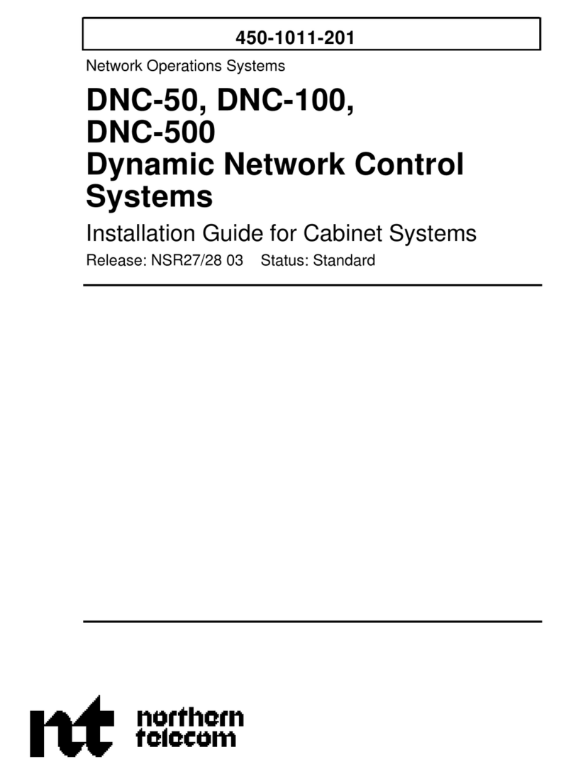 Northern Telecom DNC-50 installation guide Northern Telecom DNC-50 installation guide