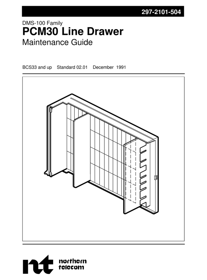 Northern Telecom DMS-100 Series Maintenance Guide Northern Telecom DMS-100 Series Maintenance Guide