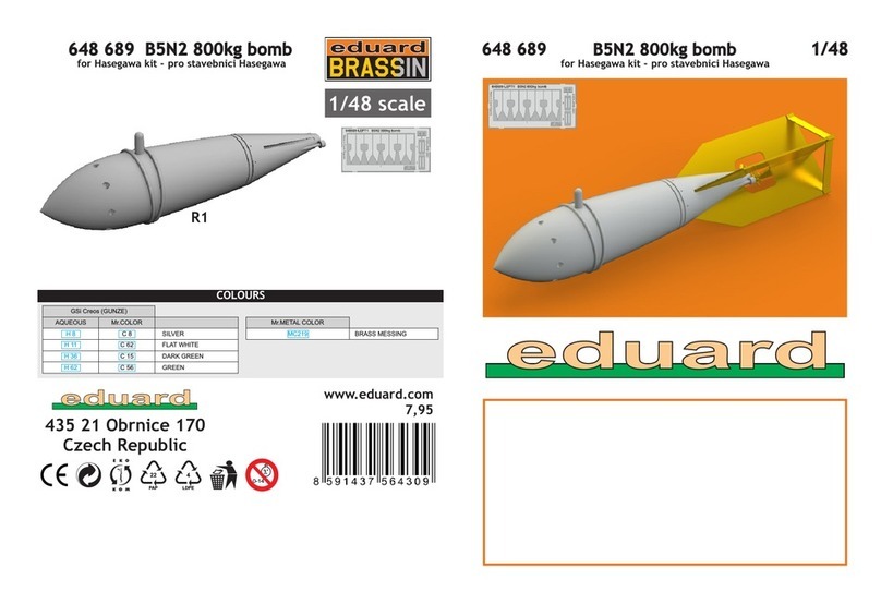 Eduard B5N2 quick start guide