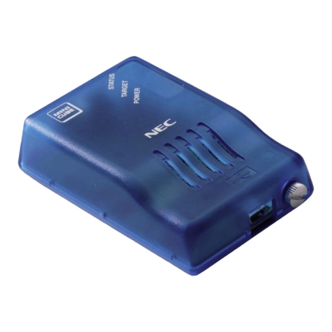 Renesas QB-V850MINIL User manual