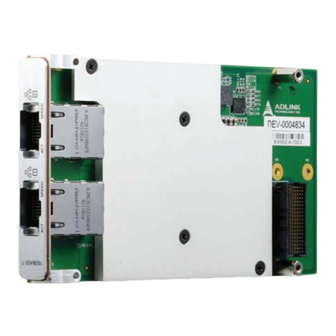ADLINK Technology XMC-E540 User manual ADLINK Technology XMC-E540 User manual