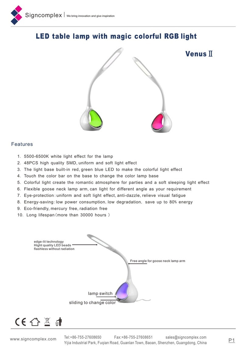 Signcomplex Venus II manual