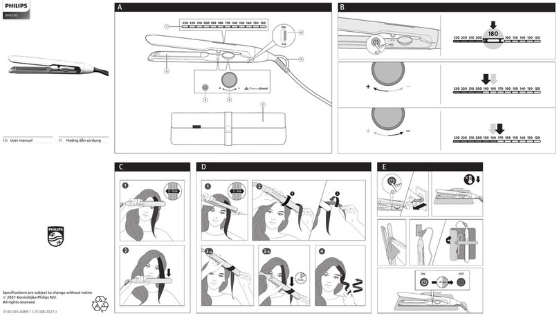 Philips BHS530 user manual