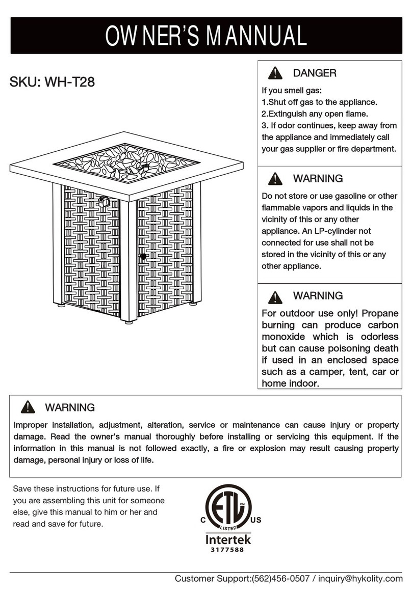 hykolity WH-T28 owner's manual