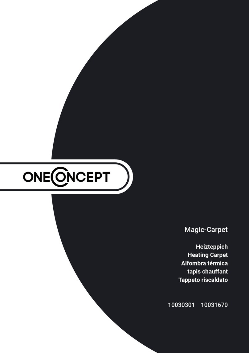 oneConcept Magic-Carpet manual
