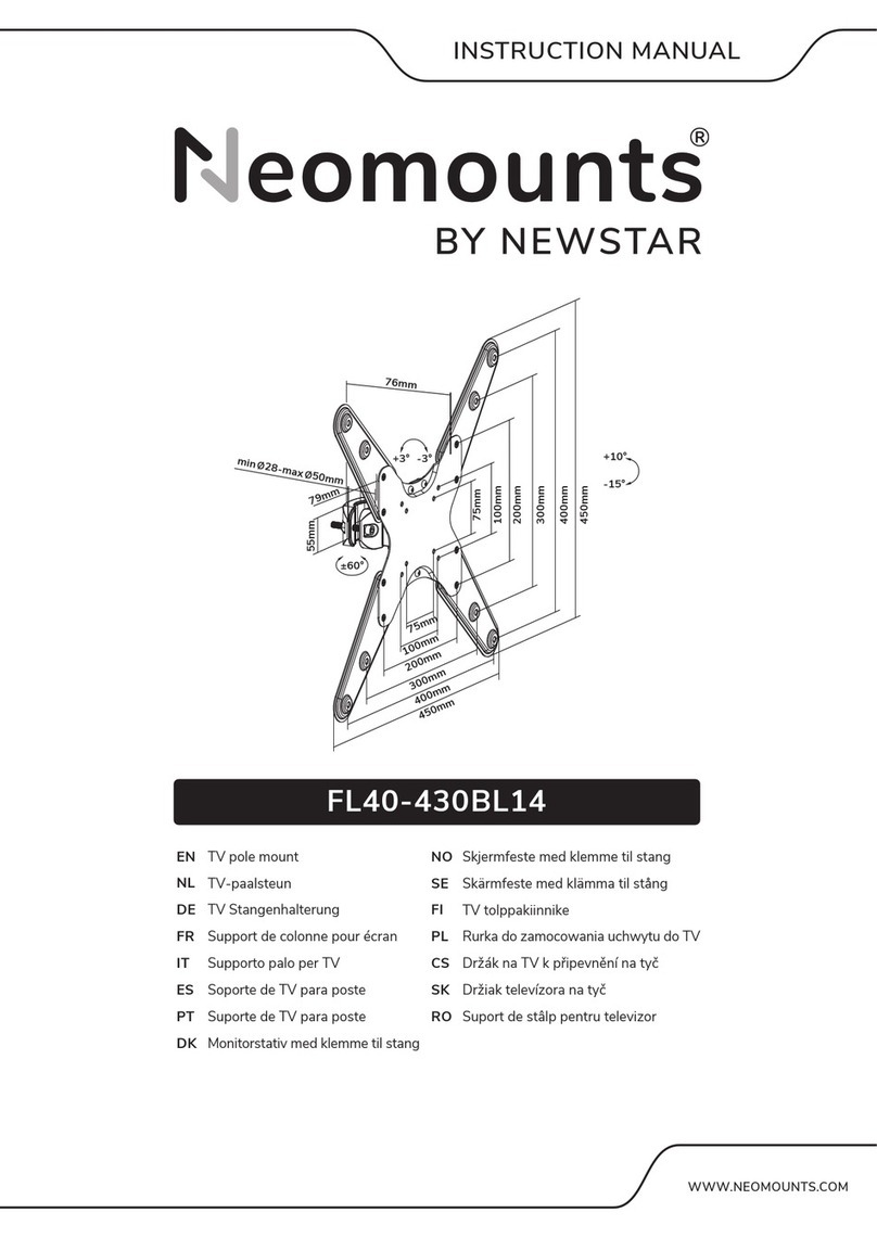 New Star NeoMounts FL40-430BL14 User manual