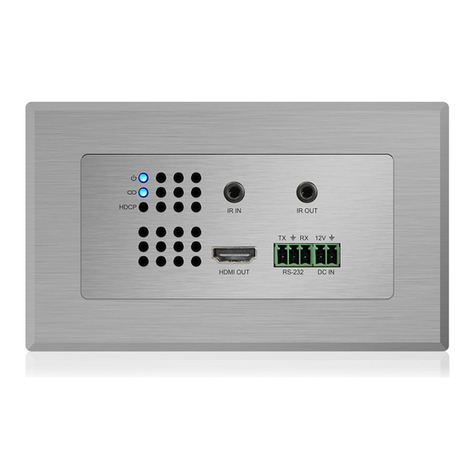 Bluestream HEX11WP-RX User manual