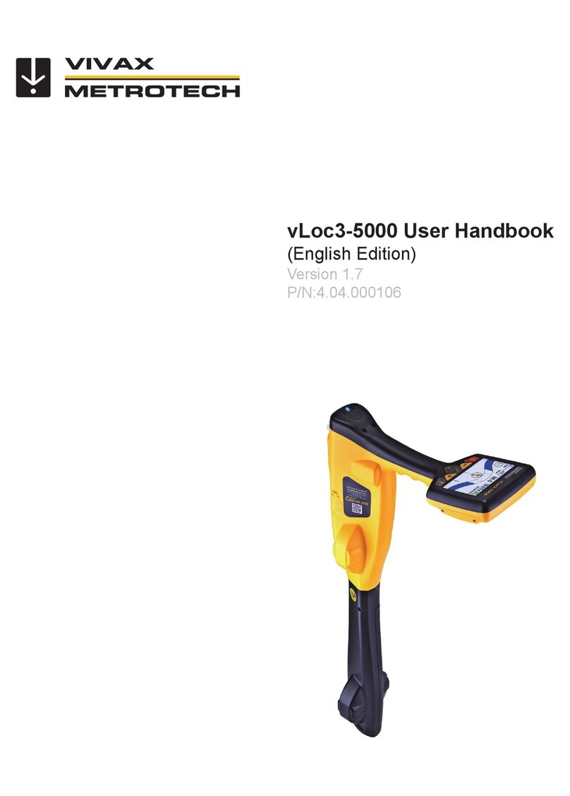 Vivax Metrotech vLoc3-5000 Instruction Manual Vivax Metrotech vLoc3-5000 Instruction Manual
