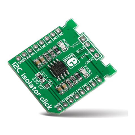 mikroElektronika clickBOARD I2C isolator click User manual