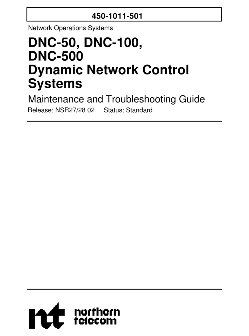 Northern Telecom DNC-50 Maintenance and troubleshooting guide Northern Telecom DNC-50 Maintenance and troubleshooting guide