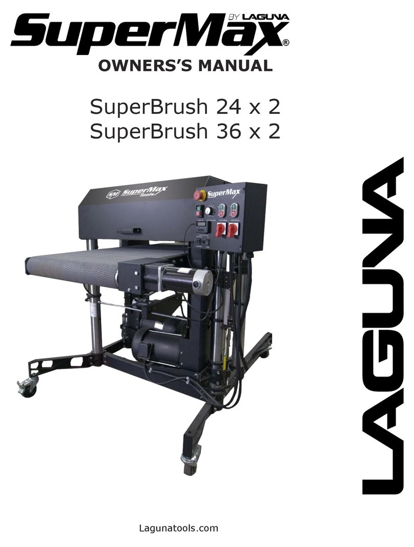 Laguna Tools SuperMax SuperBrush 24 x 2 owner's manual Laguna Tools SuperMax SuperBrush 24 x 2 owner's manual
