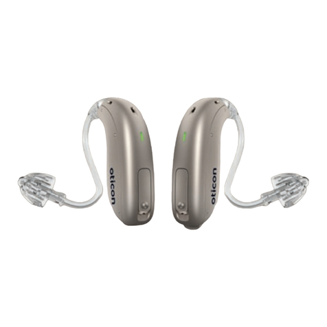 oticon miniBTE R User manual