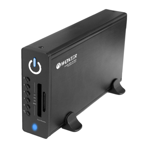 WOXTER I-CUBE X-DIV 35 XP PRO manual