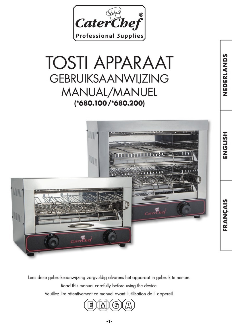 EMGA CaterChef 680.100 manual