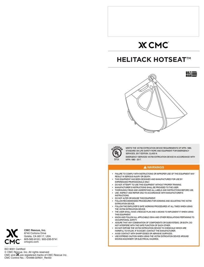 CMC HELITACK HOTSEAT manual