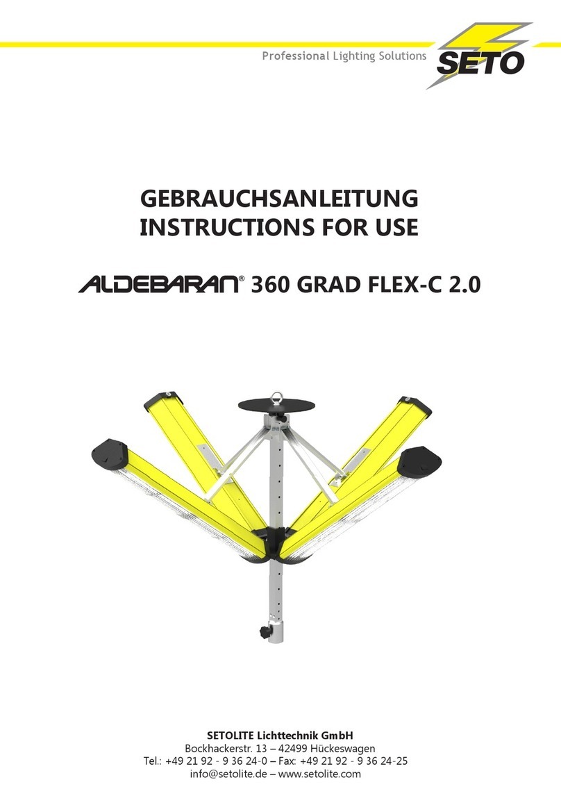 Setolite ALDEBARAN 360 GRAD FLEX-C 2.0 Instructions for use