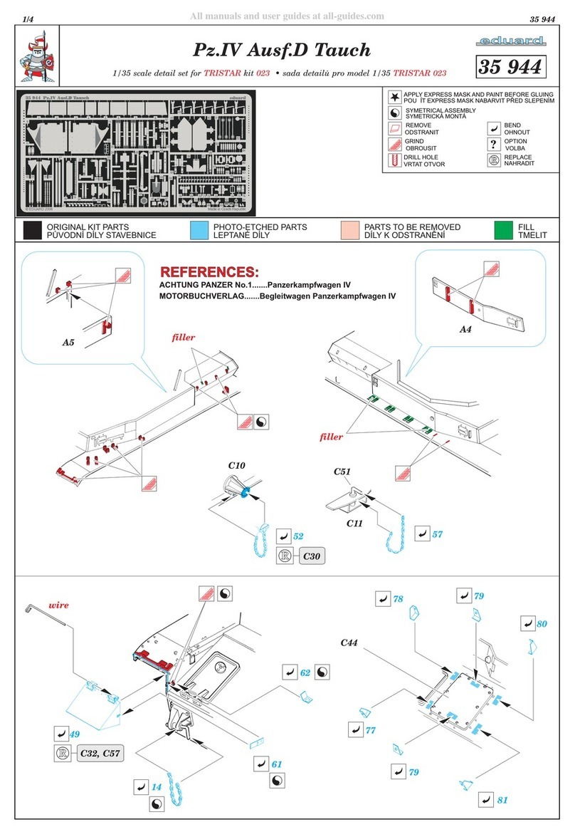 Eduard Pz.IV Ausf.D Tauch quick start guide