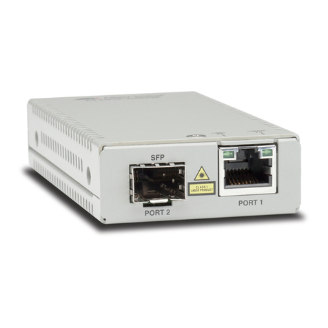 Allied Telesis AT-MMC1000/SP User manual