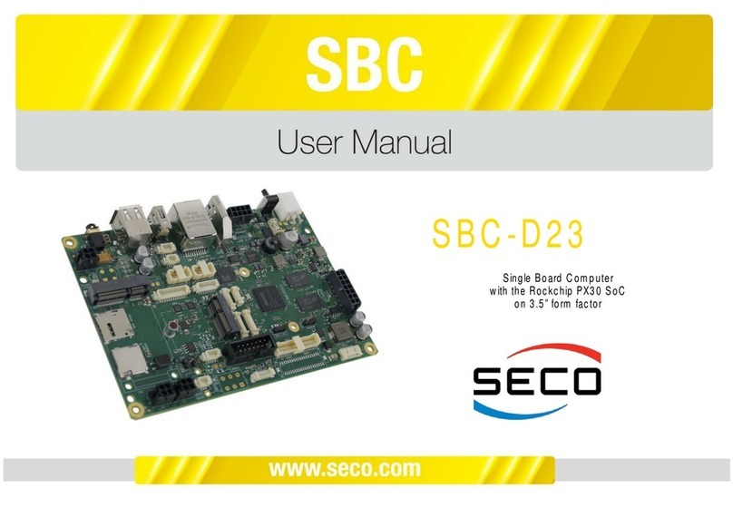 Seco SBC-D23 User manual