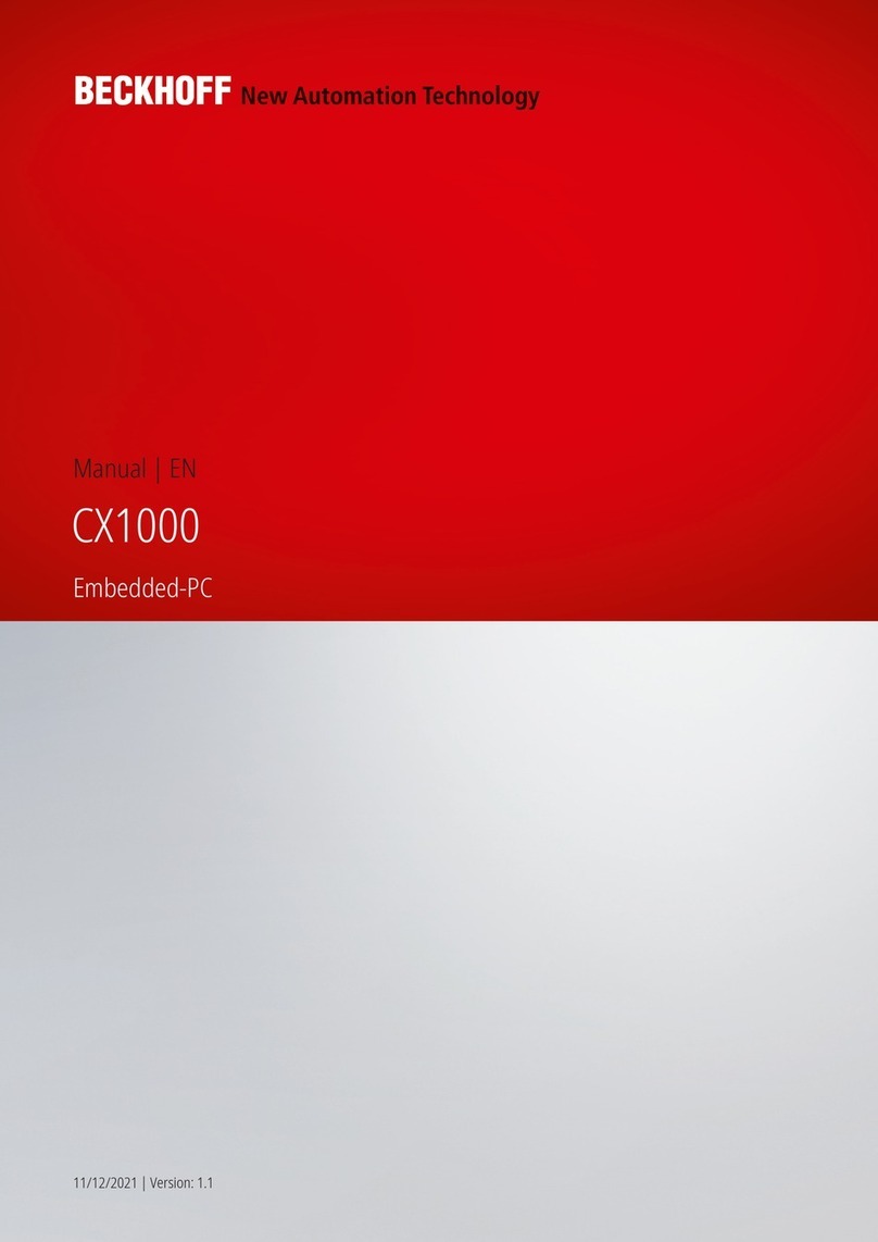Beckhoff CX1000 manual