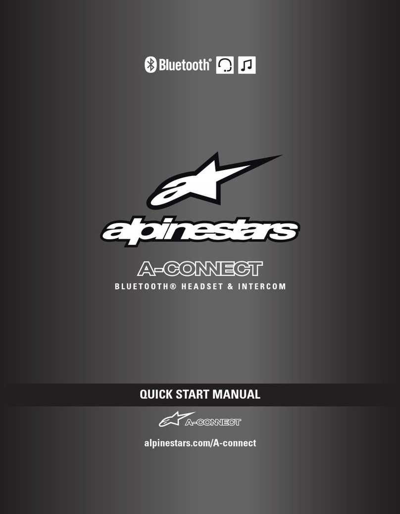 Alpinestars A-Connect Quick start manual