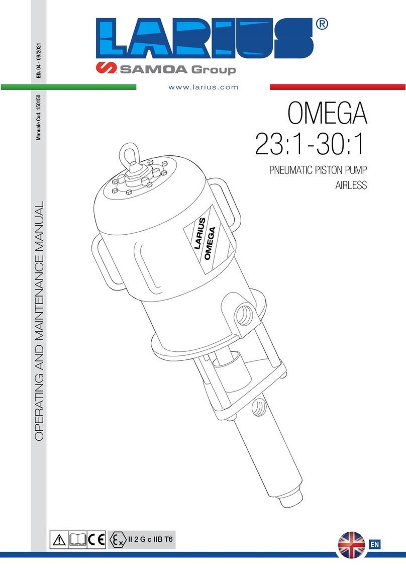 Samoa LARIUS OMEGA Operating instructions