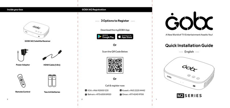 GOBC M2 Series Quick installation guide