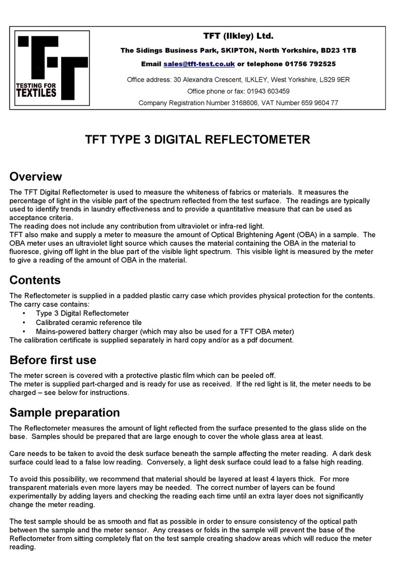 TFT 3 User manual