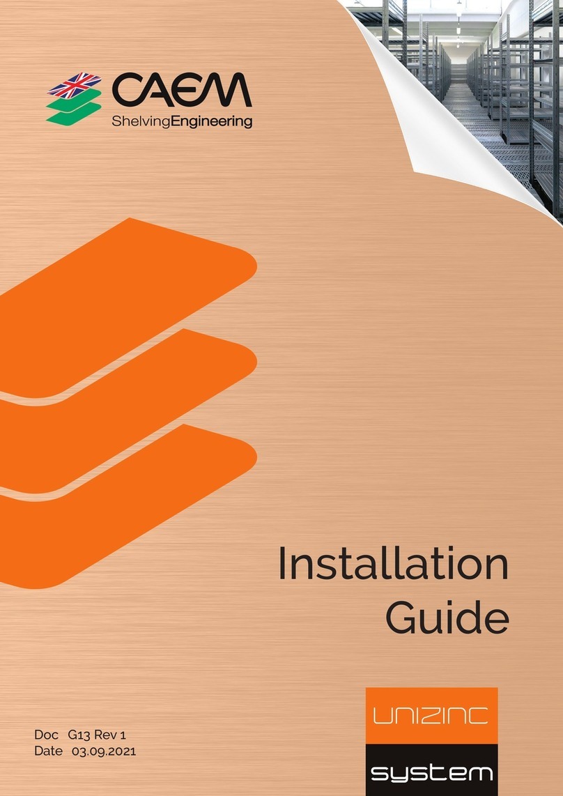 caem UNIZINC User manual
