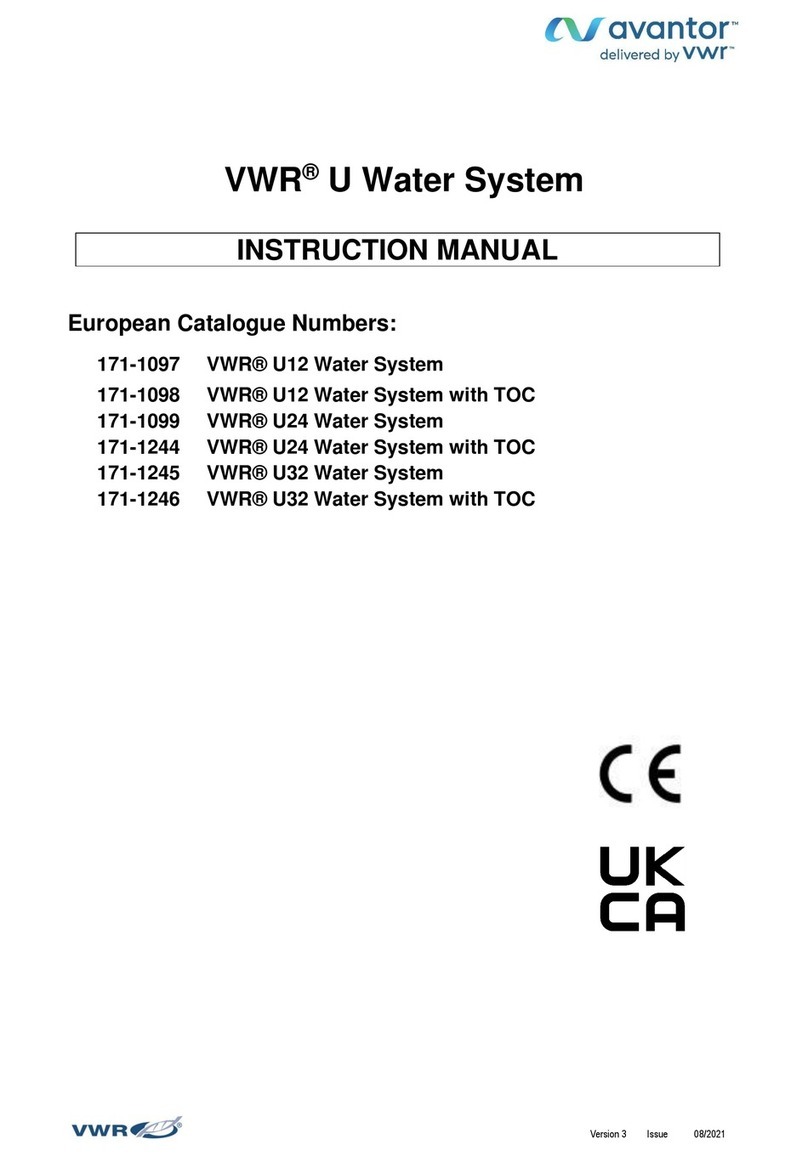 VWR avantor U Series User manual