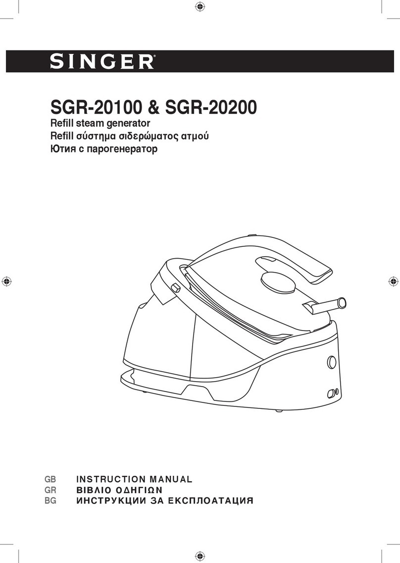 Singer SGR-20100 User manual Singer SGR-20100 User manual