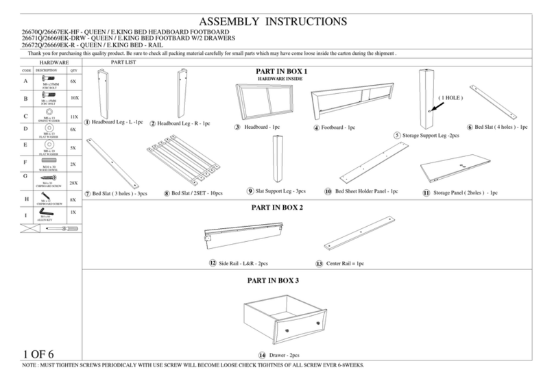 ACME 26670Q Assembly instructions ACME 26670Q Assembly instructions