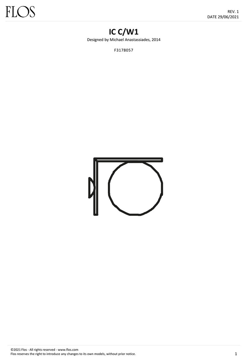 FLOS IC C/W1 User manual FLOS IC C/W1 User manual