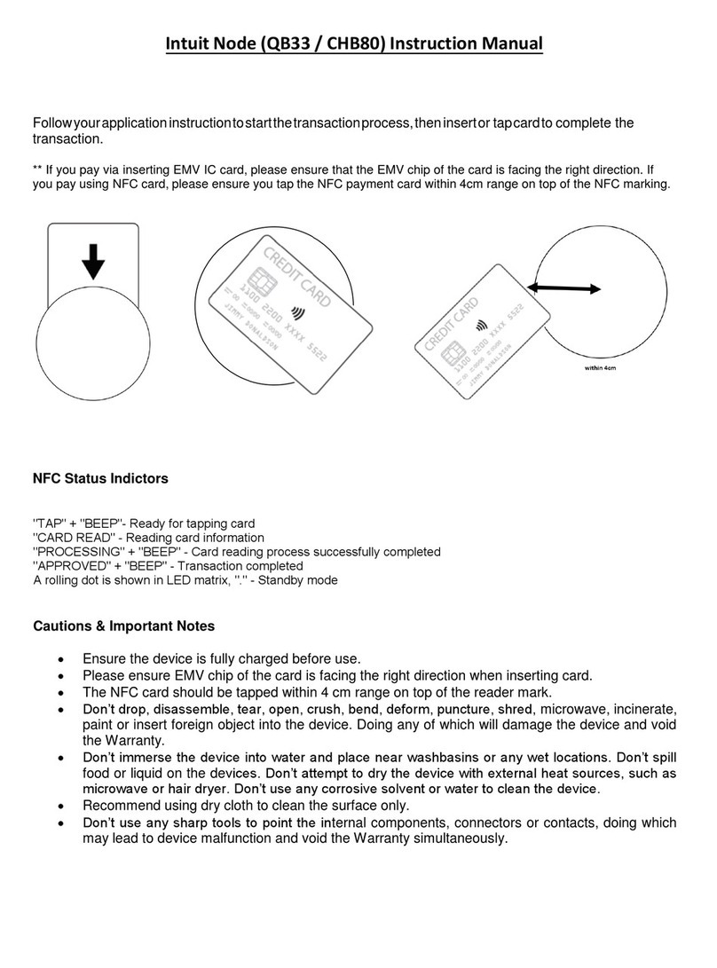 BBPOS QB33 User manual